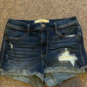Hollister high rise shorts